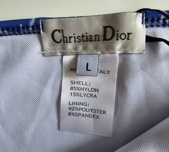 Dior bikini bottom featuring the Dior Oblique motif.  - Picture 5 of 5